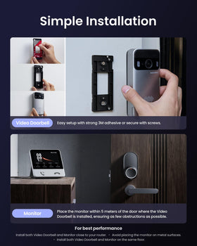 SwitchBot head-to-toe view helps identify deliveries and visitors before answering.