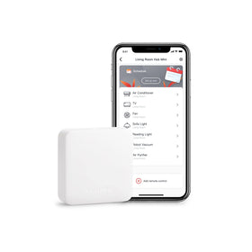SwitchBot Hub Mini setup in the app enables quick pairing and control.