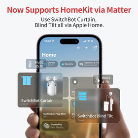 SwitchBot Hub 2 supports Matter for broader compatibility.