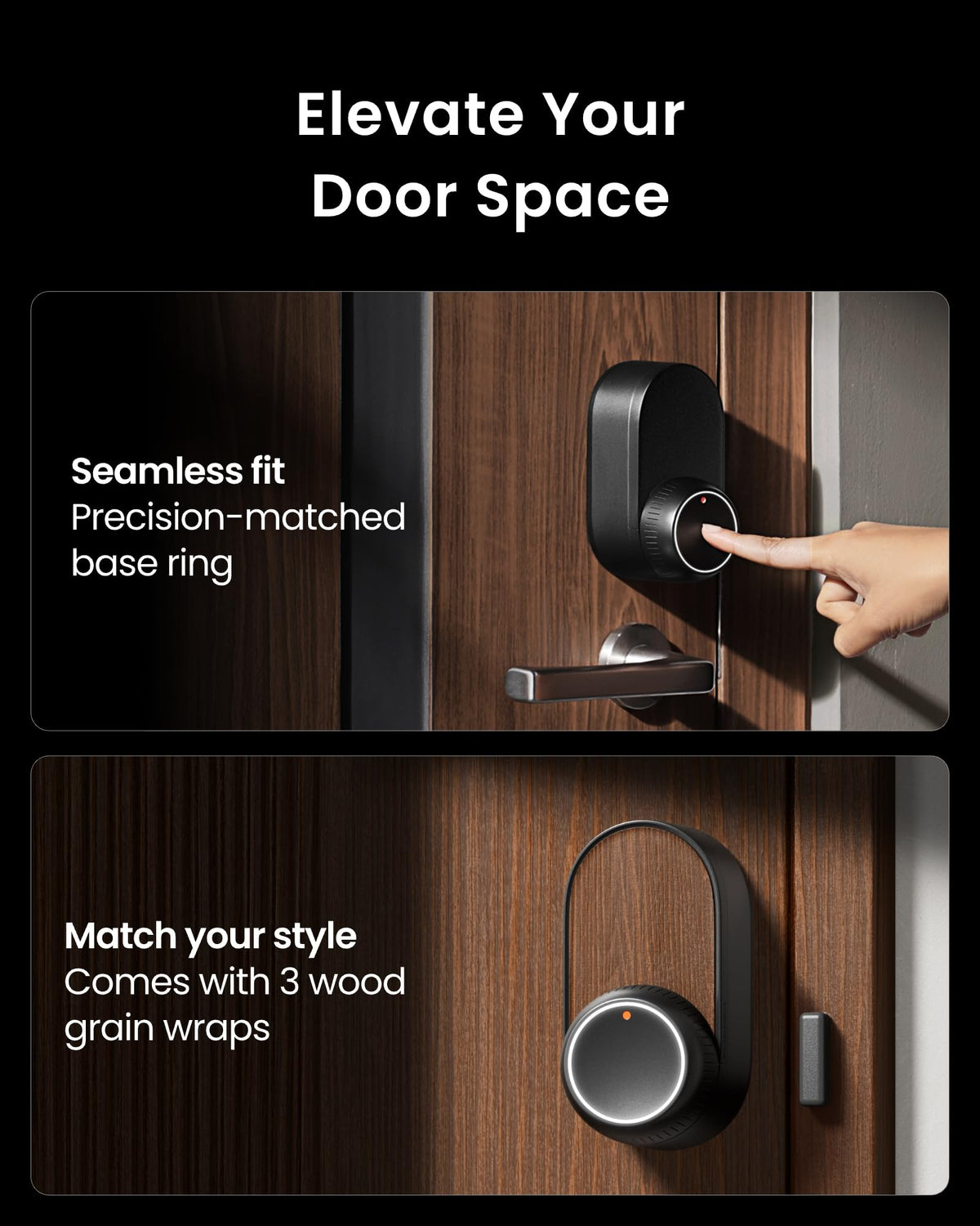SwitchBot Lock Ultra waterproof and durable design for outdoor-ready reliability.