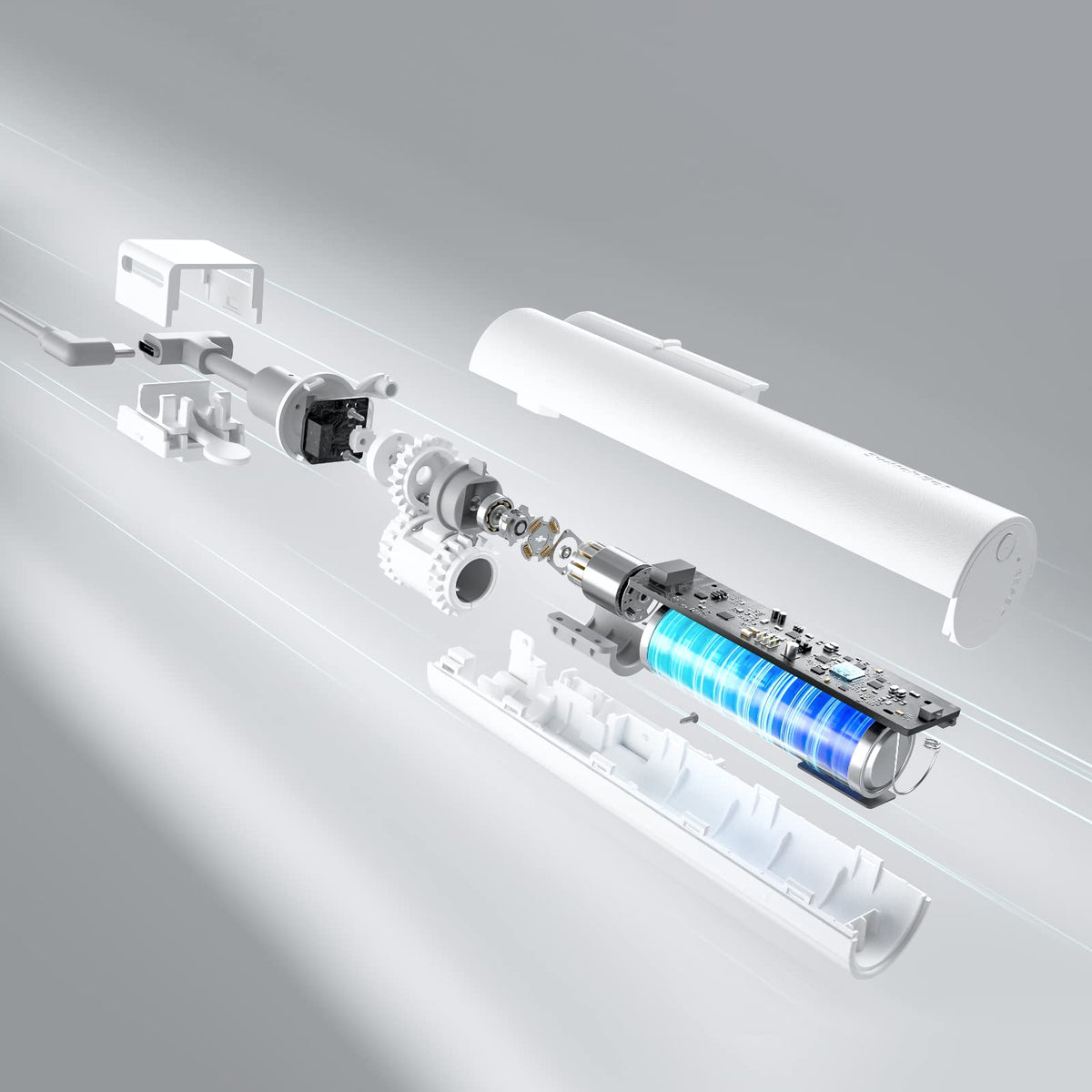 SwitchBot Precision motor delivers 2-degree tilt adjustments for precise shading.