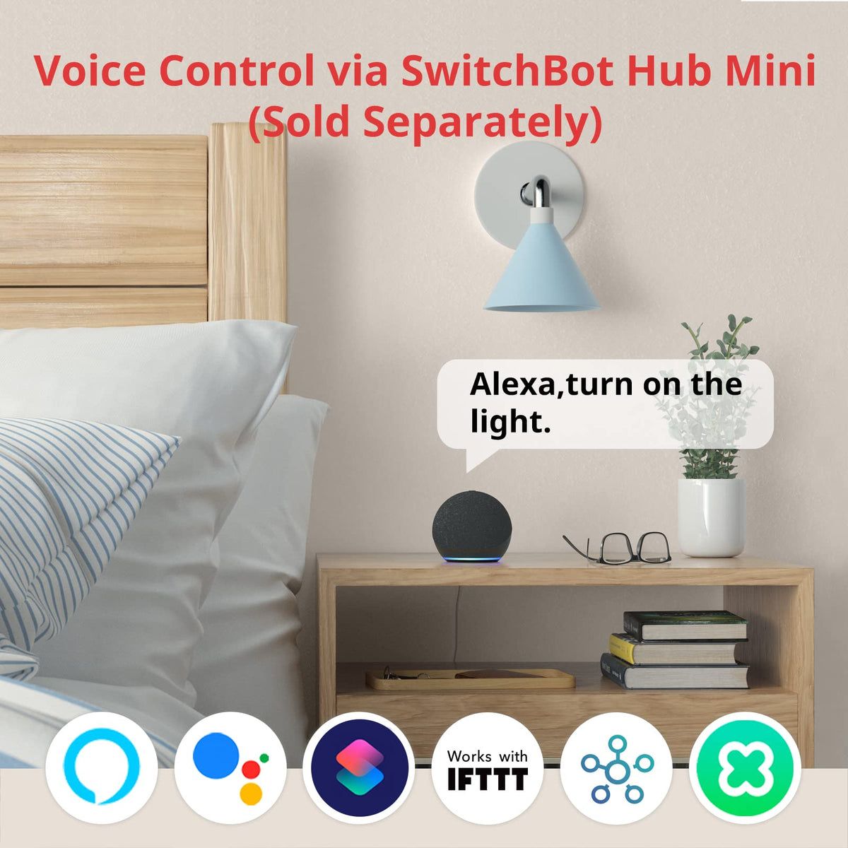 SwitchBot press mode and switch mode adapt to different button types for reliable operation.