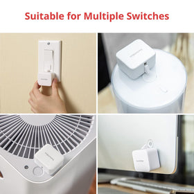 SwitchBot app control interface for scheduling lights and devices