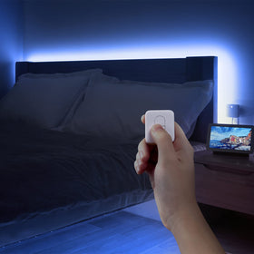 Replaceable CR2450 battery keeps the Remote powered longer
