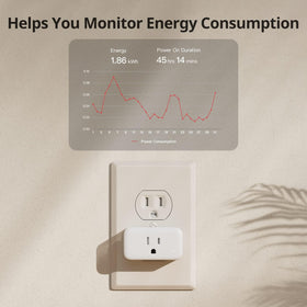 SwitchBot Smart Plug Mini timer function enables automations.