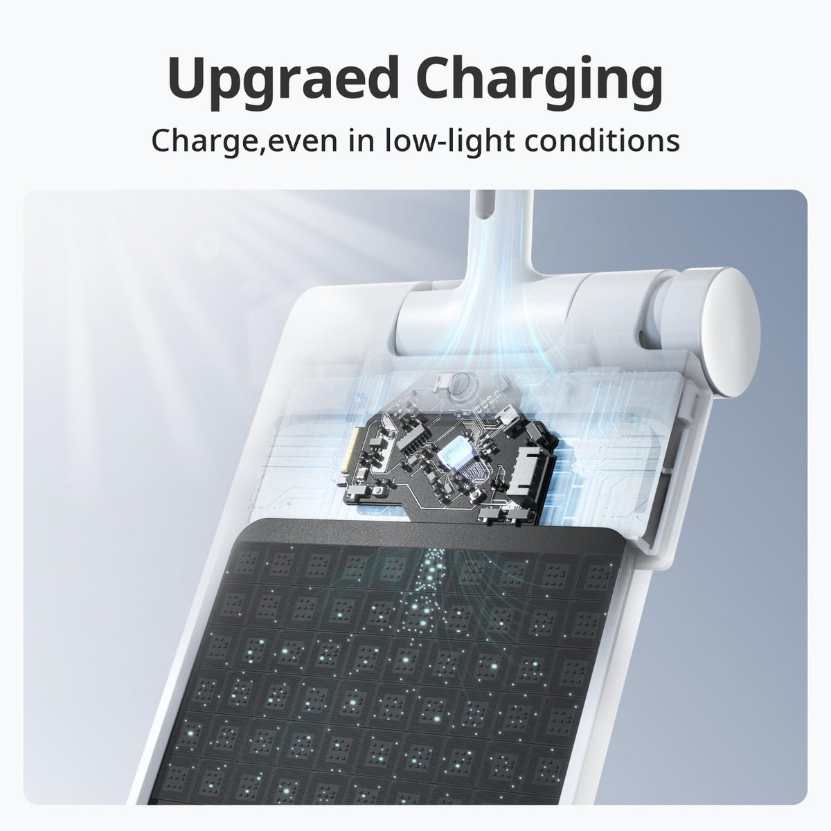 SwitchBot Solar Panel Charger for Curtain 3 includes an integrated suspension bracket for easy installation.