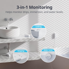 SwitchBot IP67 waterproof shell endures humid laundry spaces.