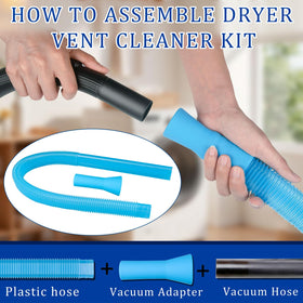 SWKTPP Universal Vacuum Attachment demonstrates compatibility with most vacuums.