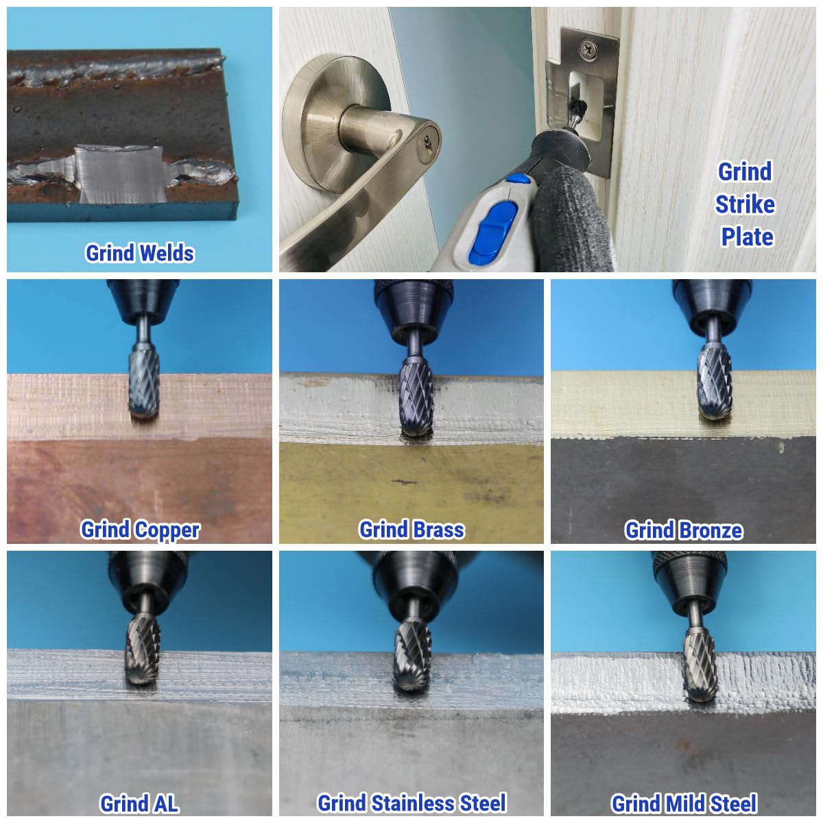 Sworker workspace setup features PPE and a steady grip for safe operation.