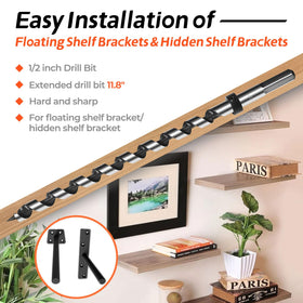 Swozzto self-centering scriber tool facilitating straight holes.
