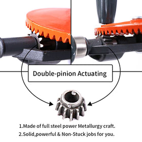 Swpeet all-in-one hand drill kit ready for immediate DIY projects.