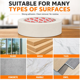 SWRT masking tape suited for classroom, office, and home use with labeling potential.