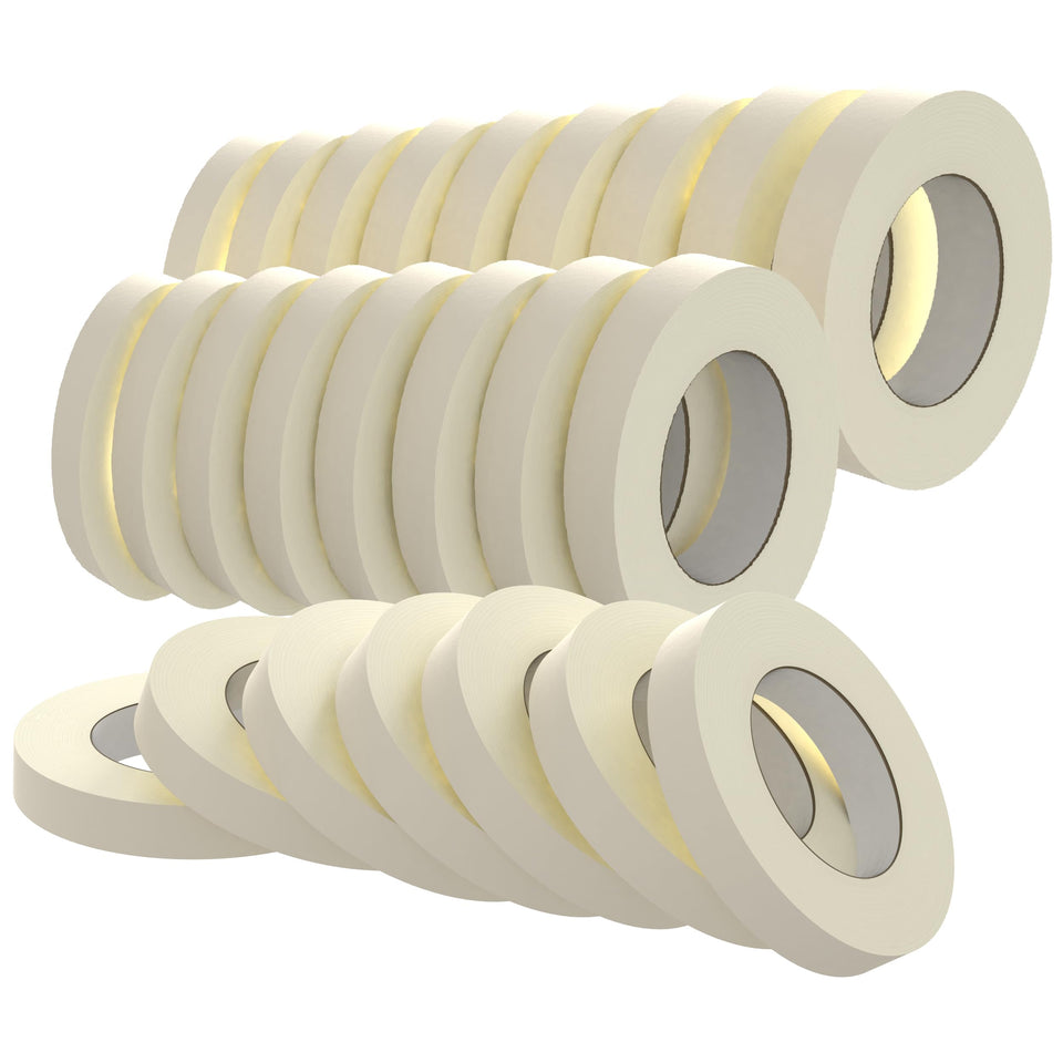 SWRT masking tape 1in roll in bulk for painting and labeling tasks