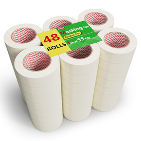 SWRT masking tape on a label-ready surface for storage labeling.