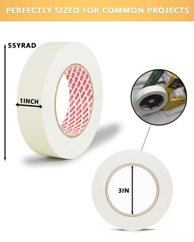 SWRT masking tape roll showing 55 yards for long projects.