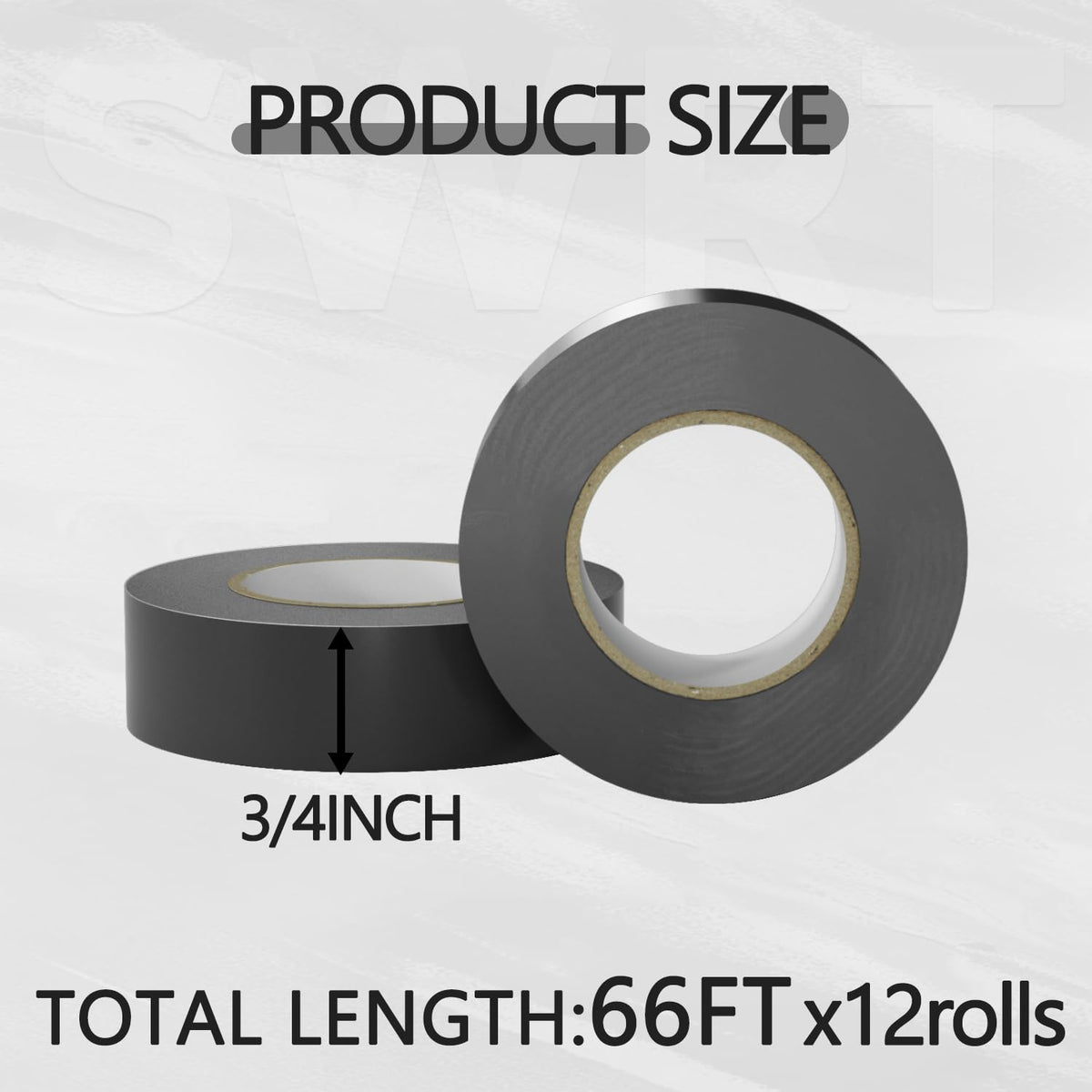 SWRT electrical tape neatly seals cables, showcasing professional-grade finish