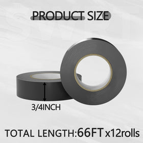 SWRT electrical tape neatly seals cables, showcasing professional-grade finish