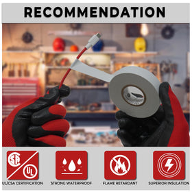 SWRT white tape shows 600V insulation capability in tough wiring tasks