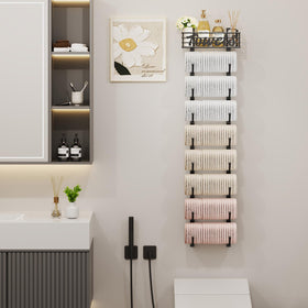SWTYMIKI anti-sway design stabilizes the towel rack during use