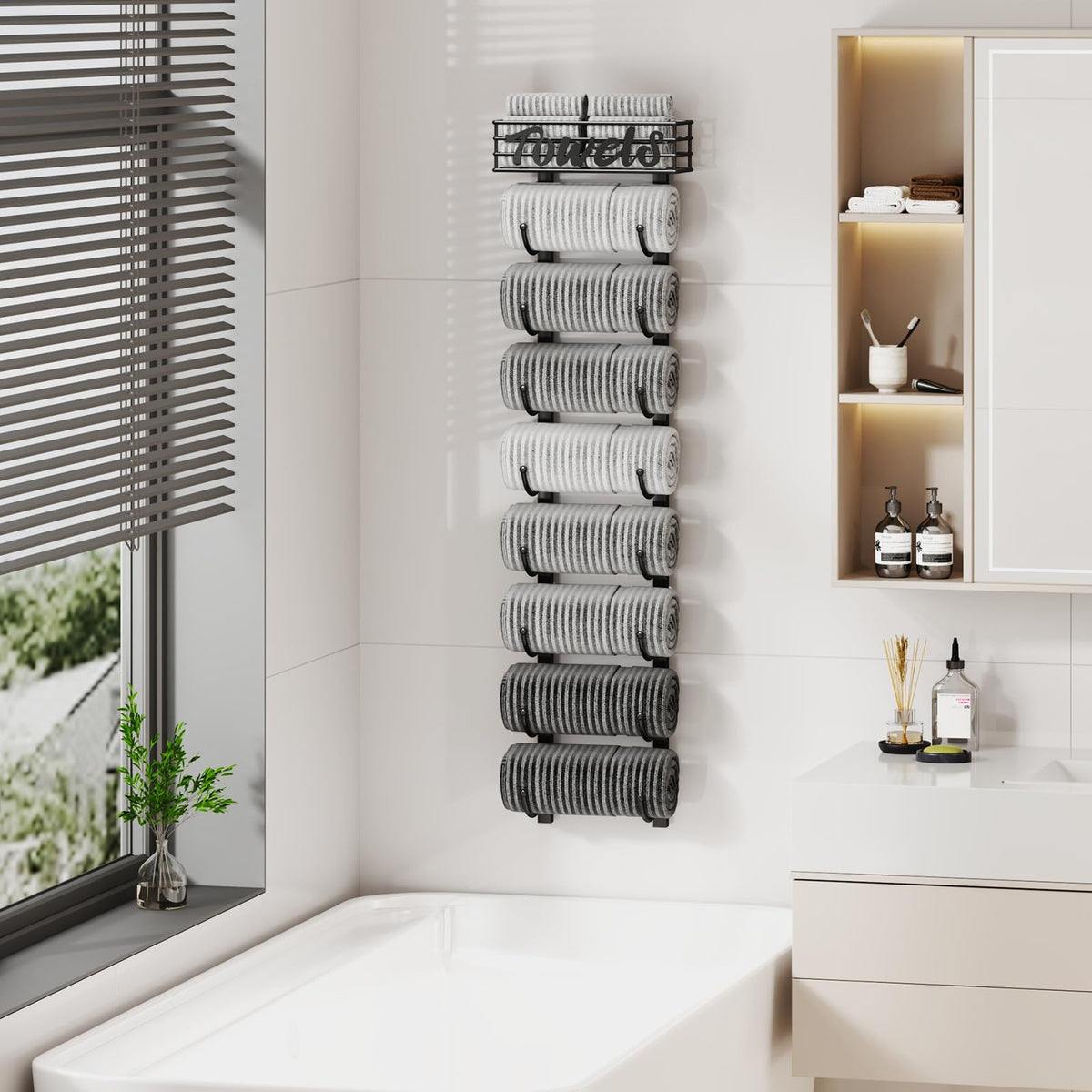 SWTYMIKI rustproof steel construction designed for moisture-prone bathrooms