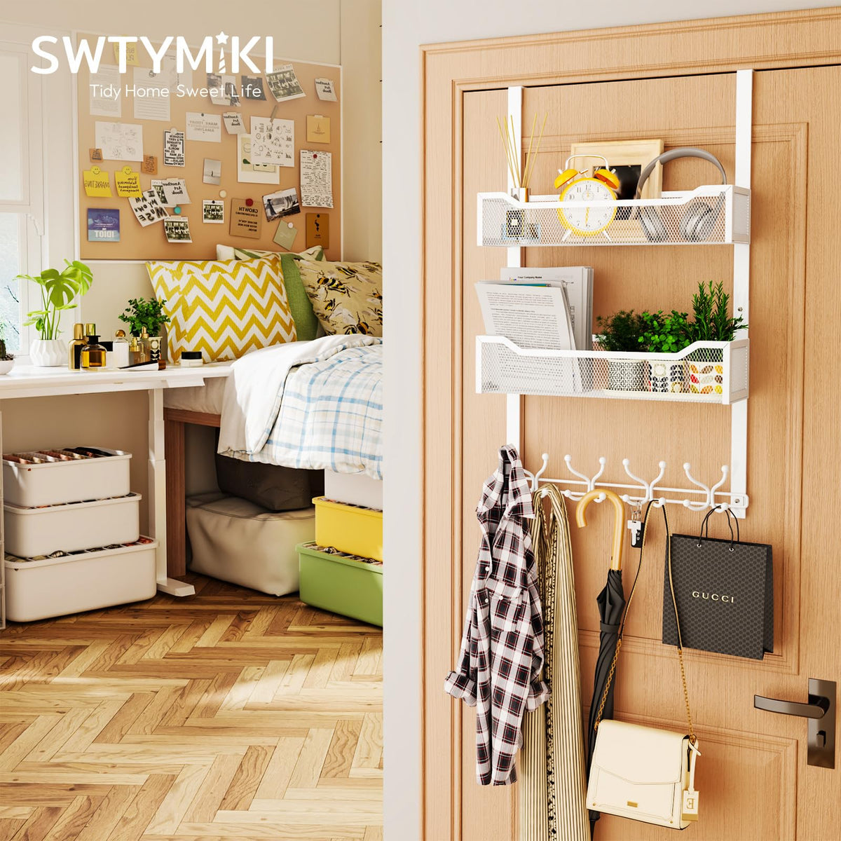 SWTYMIKI universal door fit for most doors up to 1.56 inches