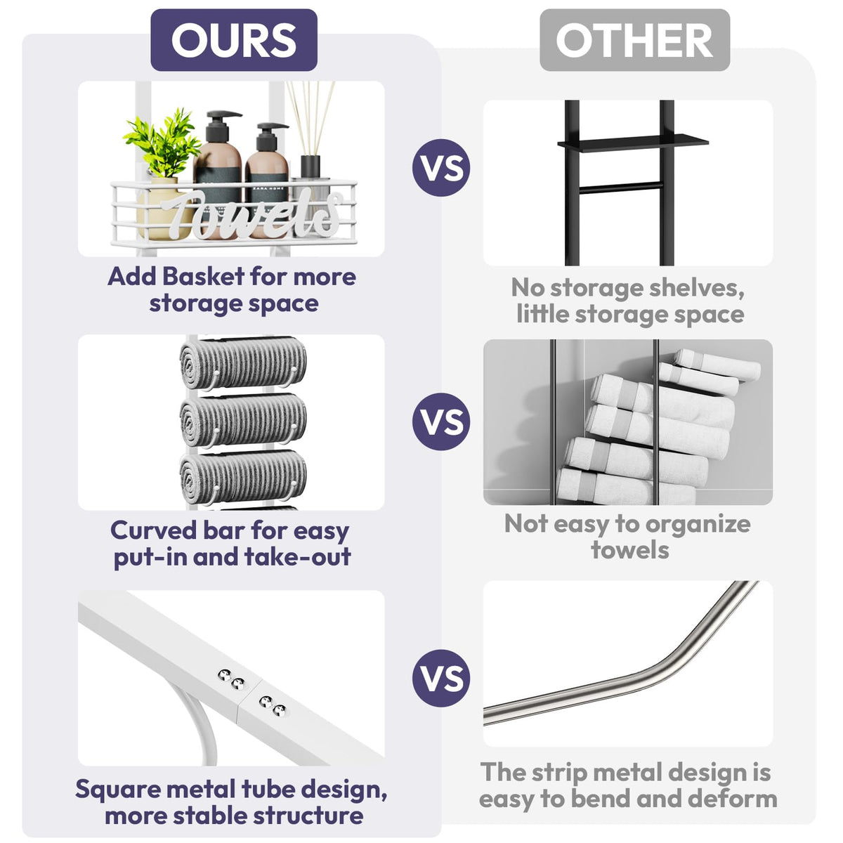SWTYMIKI space-saving bathroom organization for small spaces