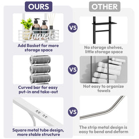 SWTYMIKI space-saving bathroom organization for small spaces