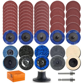 SWUMUO 51Pack die grinder discs kit for metal grinding and rust removal