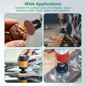 SWUMUO backing pad and accessories provide secure mounting