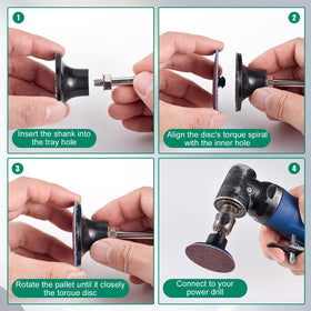 SWUMUO complete abrasive solution kit minimizes extra store trips