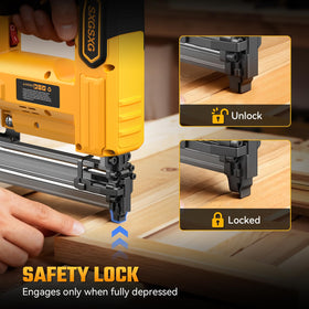 SXGSXG safety nose feature reduces accidental firing risk.