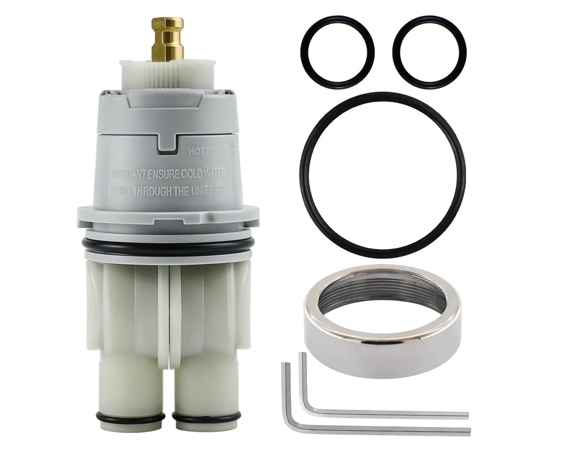 Sxtrrdnary RP46074 cartridge-assembly for Delta rough-in valves provides reliable, easy replacement.
