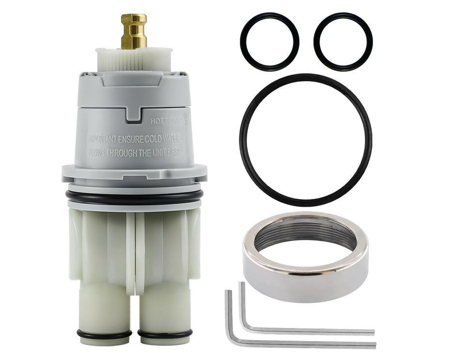 Sxtrrdnary RP46074 cartridge-assembly for Delta rough-in valves provides reliable, easy replacement.