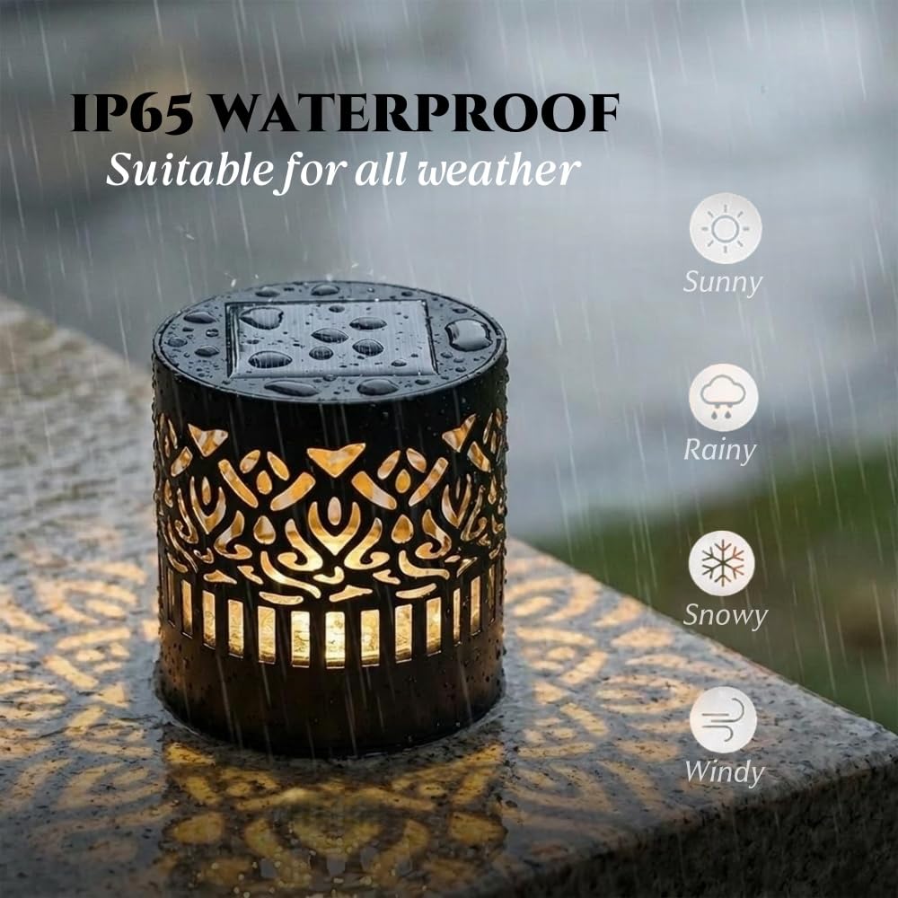 SXXSMYWR warm white glow enhances deck, fence, and garden walkways.