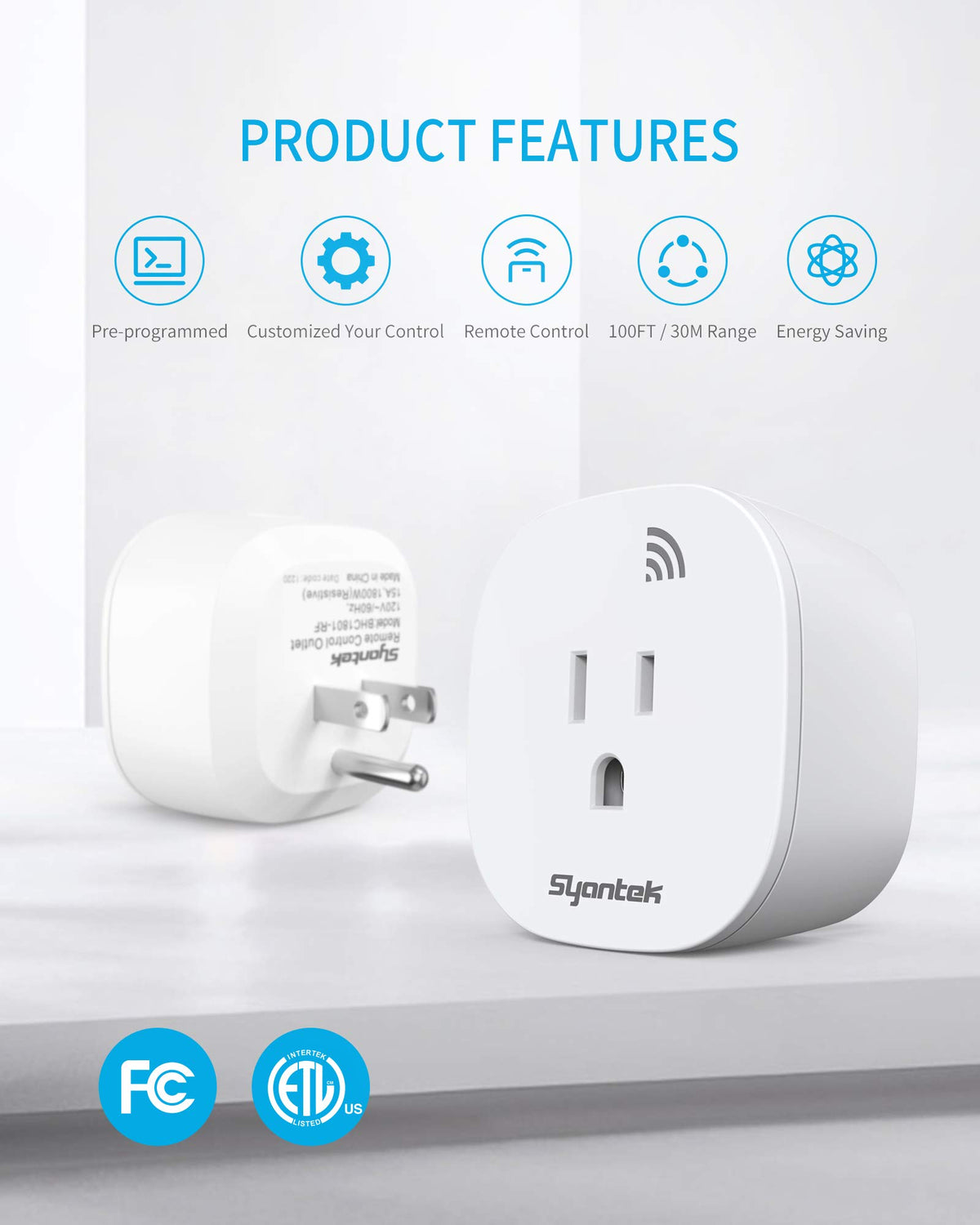 Syantek expandable remote kit shows scalable wireless control for multiple devices.