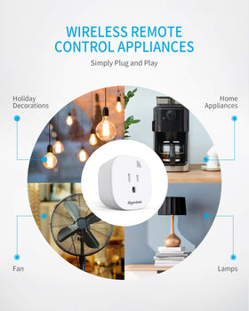 Wireless control up to 100 feet for uninterrupted operation through walls and doors.