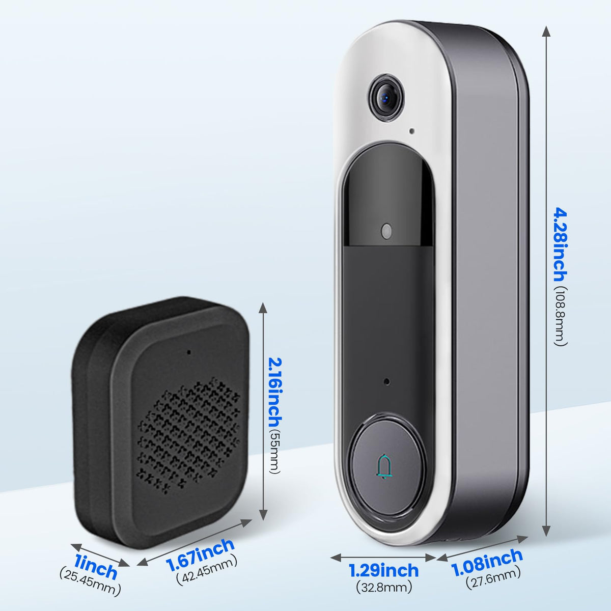 SYCAMTC doorbell wifi setup on 2.4GHz networks for stable connection