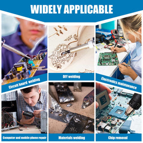 Syizyen 8586D complete soldering station on a compact workbench for efficient workflow