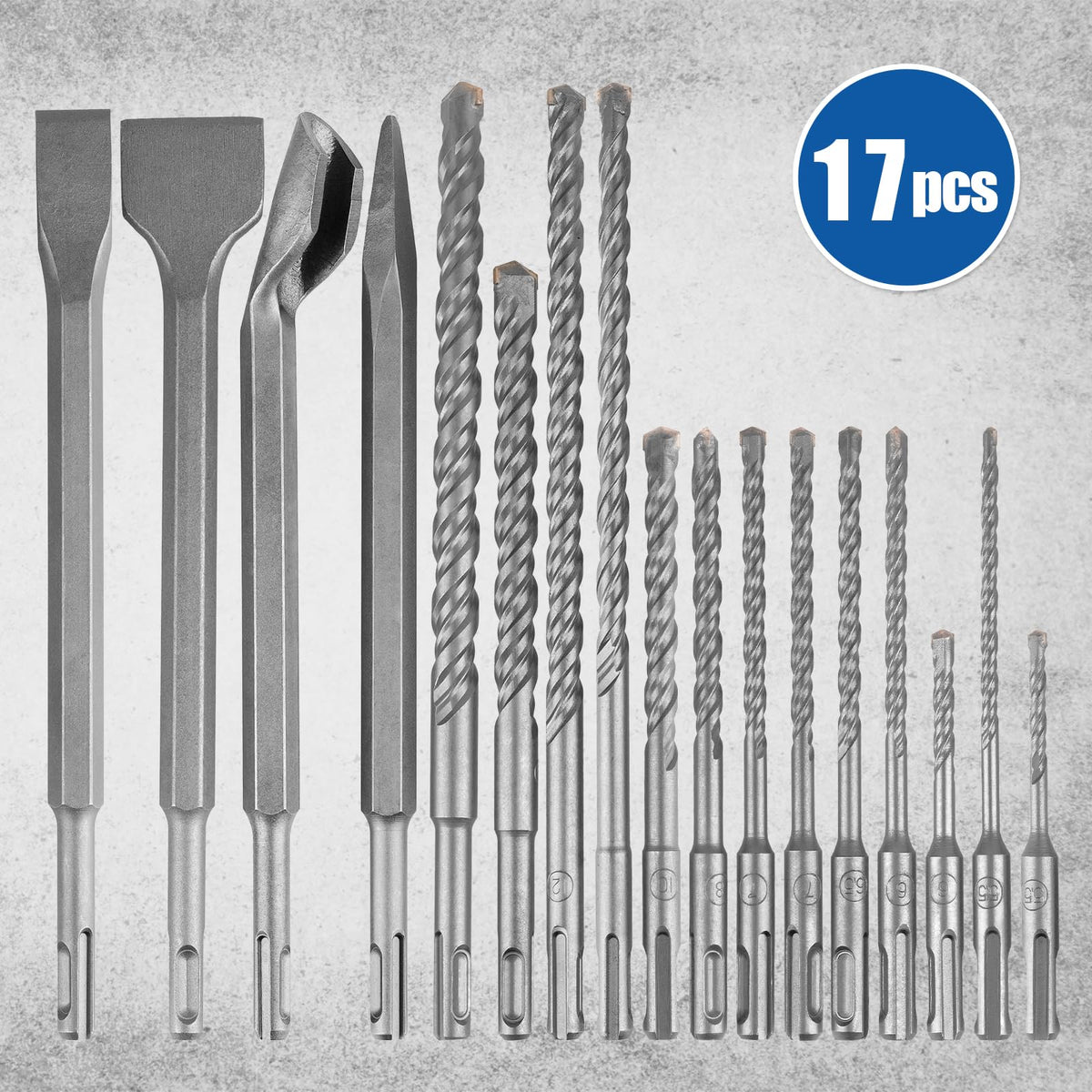 Syizyen carbide-tipped drill bit closeup showing durable tip