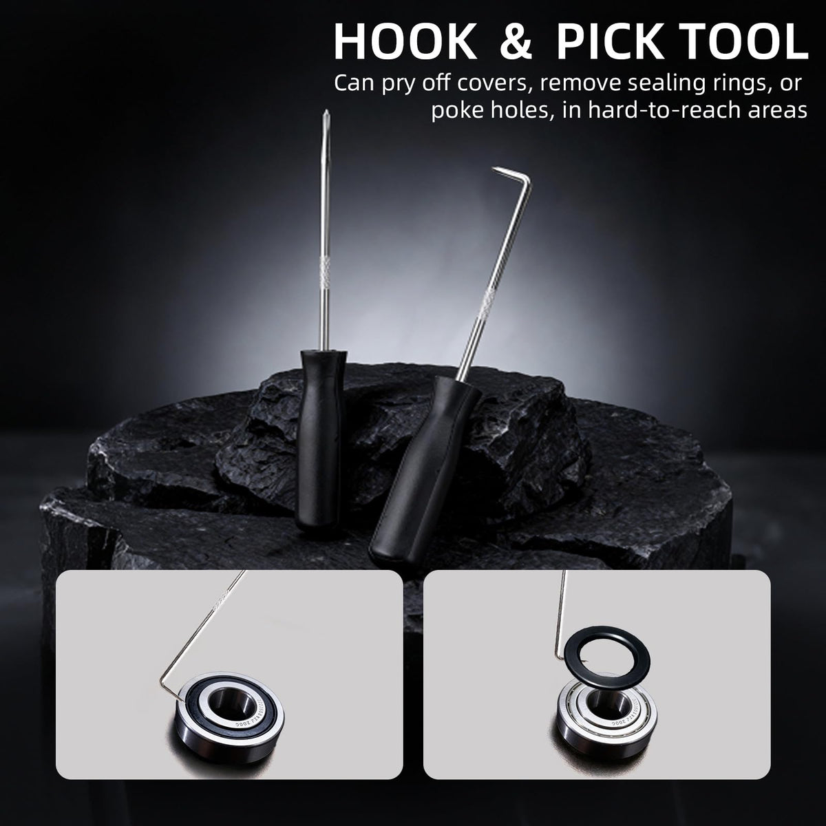 Syizyen straight and bent tips designed for tight spaces.