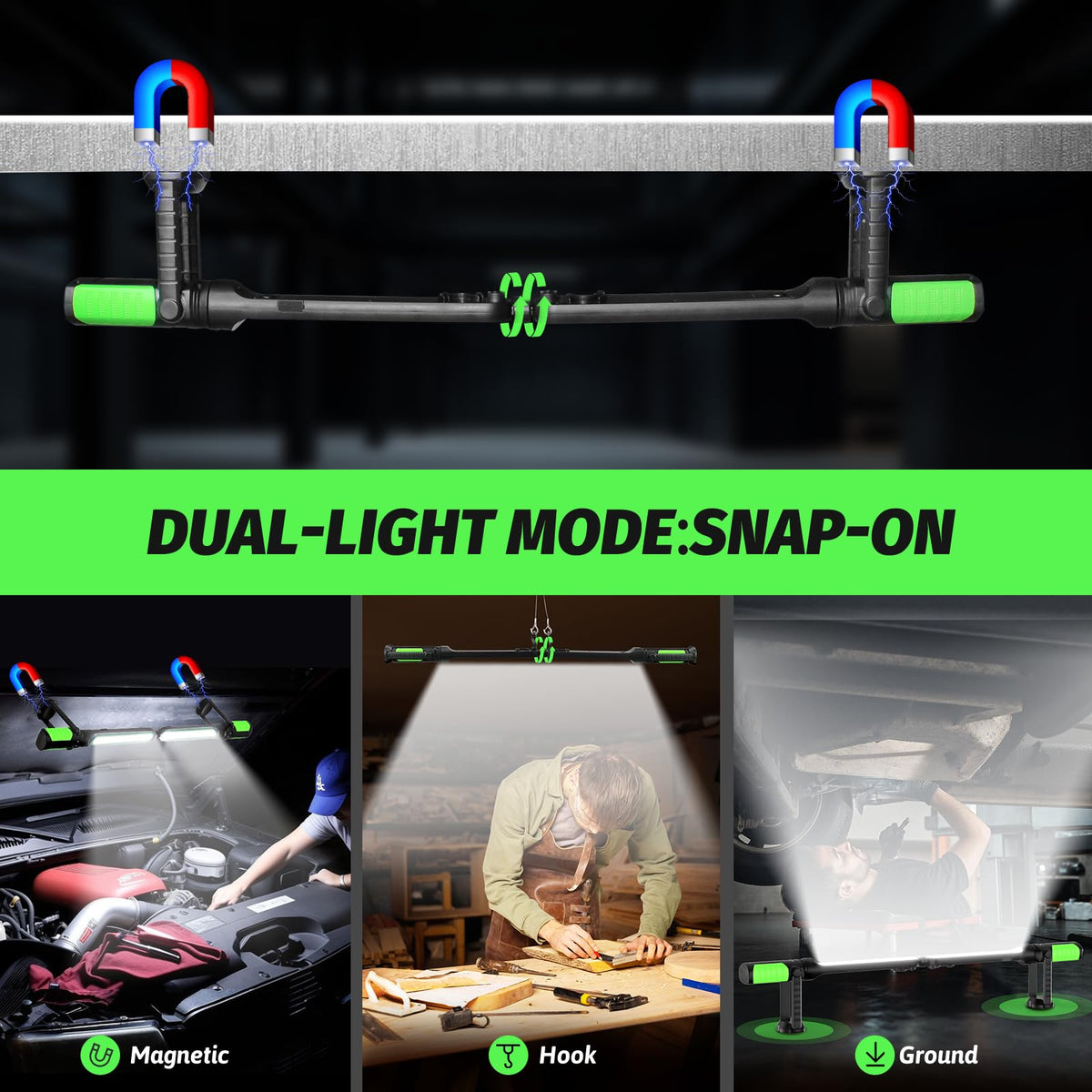 Motion sensor enables hands-free control during repairs and inspections