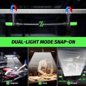 Motion sensor enables hands-free control during repairs and inspections