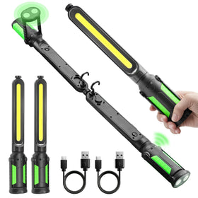 Sylsmart rechargeable mechanic light with 360° rotation for precise underhood illumination