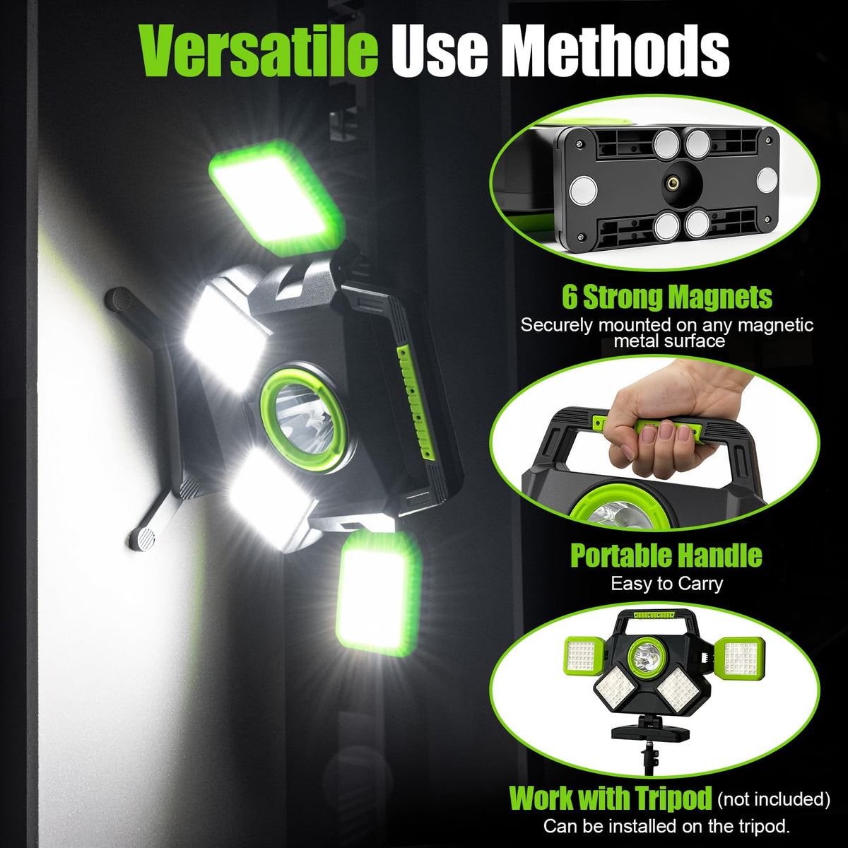 SYLSTAR IP65 rating close-up highlights durable, weather-ready design for indoor and outdoor work.