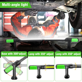 SYLSTAR 4400mAh battery for long-lasting runtime.