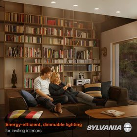 Sylvania BR30 LED bulbs offer a 10-year lifespan for less maintenance