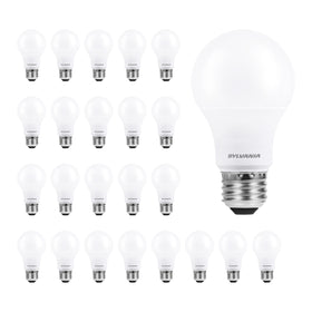 Sylvania Eco LED A19 daylight 750 lumens in a 24-pack for bright living spaces