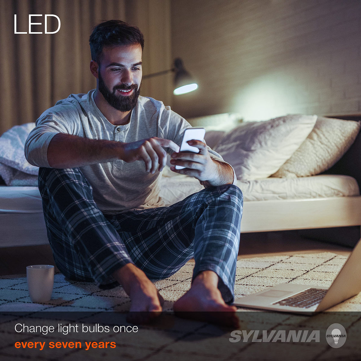 Sylvania Eco LED A19 with a seven-year lifespan reduces maintenance needs
