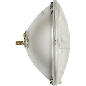 SYLVANIA H6024 XtraVision sealed-beam back view demonstrates durable construction.