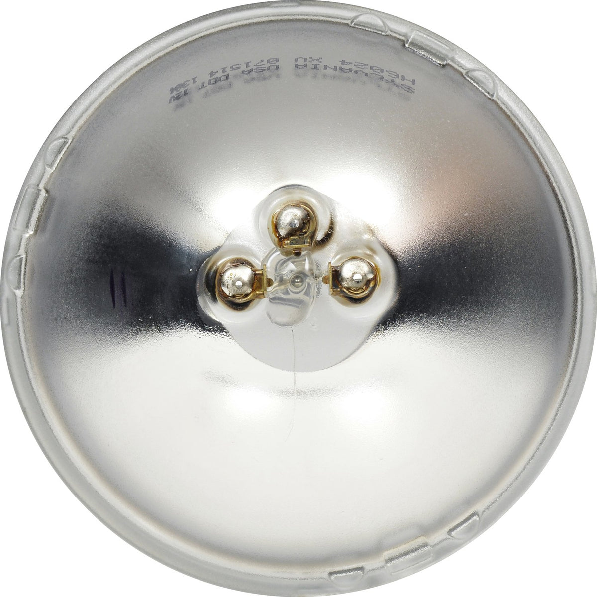 SYLVANIA H6024 XtraVision close-up filament reveals high-quality halogen performance potential.